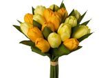 Kunsttulpe OTTO HOME "Tulpenbund", gelb, H:28cm, Kunststoff, Kunstpflanzen