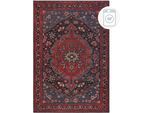 Teppich FLAIR RUGS "Medallion", rot, B:115cm H:4mm L:170cm, Kunstfaser, Teppiche, Teppich, Waschbar Traditioneller Teppich