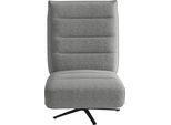 TV-Sessel SIT & MORE "Eve", grau, B:80cm H:109cm T:98cm, 100% Polyester, Sessel, TV-Sessel, mit Herz-Waage und 2 Motoren, Bedienfelder im Sitz