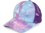 styleBREAKER "Ponytail Baseball Cap Batik mit Mesh Einsatz" 1 Stk.