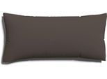 Kissenbezug SCHLAFGUT "EASY JERSEY Kissenhülle 100% Baumwolle, weicher Edel-Jersey, bügelfrei", beige (sand deep), B:40cm L:80cm, Jersey, Obermaterial: 100% Baumwolle, Kissenbezüge, Kissenbezug, mit farblich angepasstem Reißverschluss, pflegeleicht, formstabil
