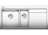Küchenspüle BLANCO "DIVON II 6 S-IF", silber (edelstahl seidenglanz), B:100cm, Edelstahl, Küchenspülen, Küchenspüle, inkl. Edelstahl Multifunktionsschale