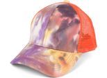 styleBREAKER "Ponytail Baseball Cap Batik mit Mesh Einsatz" 1 Stk.