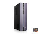 CSL PC "Gemini Slim V24698", schwarz, Microsoft Windows 11 Home (64 Bit), 32 GB RAM 2.000 GB SSD, Desktop-PCs, PC