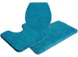 Badematte OTTO HOME "Sanremo, Badvorleger, Badezimmer Teppich, sehr weich" Gr. 11, grün (smaragd), H:30mm, Polyester, Badematten, Badematte, Badteppich, unifarben, rechteckig, rund & als 3-tlg. Set erhältlich