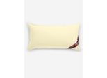 Federkissen SANNWELL Gr. 2, beige (creme), B:40cm L:80cm, 100% Baumwolle, Kopfkissen