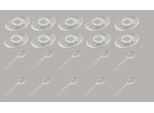 Eierbecher RUCO, transparent, B:8cm H:2,5cm Ø:10,5cm, Kunststoff, Eierbecher, Eierbecher, Kunststoff