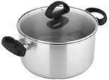 Fleischtopf CARL SCHMIDT SOHN "Premium", silber (silberfarben), Ø:24cm, Töpfe, Fleischtopf, Induktion