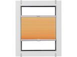 Wabenplissee SUNLINES "One Size Style Honeycomb TL", rot (apricot, grau, grau), B:75cm H:210cm, Obermaterial: 85% Polyester, 15% sonstige Fasern, Plissees, Zubehörfarbe grau, zum Klemmen