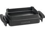Backeinsatz TEFAL "Snacking & Baking für den OptiGrill", schwarz (edelstahlfarben, schwarz), B:42cm H:9cm T:21,5cm, Aluminium, Kunststoff, Küchenmaschinen-Einsätze, für OptiGrill+ / Elite GC706x, GC707x GC71xx, GC73xx und GC75xx