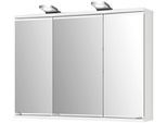 Spiegelschrank JOKEY "Lena", weiß, B:80cm H:64cm T:23,8cm, MDF, Schränke, Spiegelschrank, 80 x 64 x 23,8 cm (BxHxT))