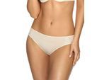 Slip VIANIA "Damen Slip Carola", Damen, Gr. 44, beige (cream), Stoff, Obermaterial: 84% Polyamid PA. 16% Elasthan EL., Unterhosen Slip