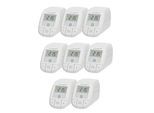 HOMEMATIC IP Heizkörperthermostat "8er Set Heizkörperthermostat basic", weiß, B:20cm H:10cm T:30cm, Heizkörperthermostate