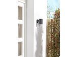 Außen-Wandleuchte LUXFORM "Solar-Intelligente Hybrid-Wandleuchte - Ohio", schwarz, 1 Stk., Leuchten, Für den Außenbereich geeignet IP33