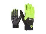Multisporthandschuhe ZIENER "DALLEN TOUCH", Gr. 9, sonnengelb, Kunstfaser, Handschuhe