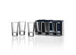 Schnapsglas RITZENHOFF & BREKER "Schnapsgläser Niko 30 ml 6er Set transparent", bunt (transparent), 6 tlg., Glas, Trinkgefäße