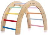 Klettergerüst BABYGO "Woodland Kletterbogen, Arch, bunt", bunt, Klettergerüste, Kinder, B/H: 52cm x 60cm, Holz, Made in Europe, B:52cm H:60cm L:80cm