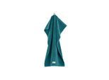 Gästehandtuch GANT "Gästetuch Premium Towel 1er Pack" Gr. S, blau (türkis), B:30cm, Obermaterial: 100% Baumwolle CO., Handtücher