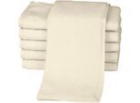 Gästehandtücher ROSS "Sensual 9000", beige (champagner), B:30cm L:50cm, Frottier, Obermaterial: 100% Baumwolle, Handtücher, mit Aloe-Vera-Öl veredelt