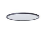 BRILLIANT LED Panel "Brennan", schwarz (schwarz, weiß), Ø 42cm H: 2cm, 1 Stk., Leuchten, D 42 cm, 2700 lm, 3-Stufen dimmbar, IP44