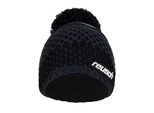 Beanie REUSCH "Ellie Beanie", Damen, blau (dunkelblau), Polyacryl, unifarben, Mützen Beanie, warm en winddicht