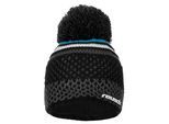Beanie REUSCH "Ellie Beanie", Damen, schwarz, Polyacryl, unifarben, Mützen Beanie, warm en winddicht