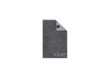 Gästehandtuch JOOP "Gästetuch Classic Frottier 1er Pack" Gr. S, grau (anthrazit), B:30cm, Obermaterial: 100% Baumwolle CO., Handtücher