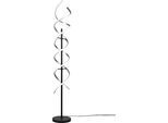TRIO LEUCHTEN LED Stehlampe "Sequence", grau (aluminiumfarben), 1, Ø 23cm H: 150cm, 1 Stk., Leuchten, Stehleuchte dimmbar, Lichtfarbe einstellbar, Touch-Steuerung, Memory, LED Stehlampe