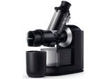 PHILIPS Slow Juicer "HR1889/70", silber (schwarz, silberfarben), B:13,65cm H:36,09cm T:36,17cm, Entsafter, Viva Collection, mit Tropfstopp, QuickClean, XL Einfüllöffnung