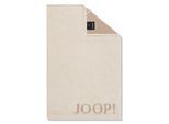 Gästehandtuch JOOP "Gästetuch Classic Frottier 1er Pack" Gr. S, beige (creme), B:30cm, Obermaterial: 100% Baumwolle CO., Handtücher