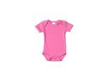 Kurzarmbody LILIPUT "Pink", Jungen, Gr. 44, EURO-Größen, pink, 100% Baumwolle, unifarben, kurz, Rundhals, Bodys, mit praktischen Druckknöpfen