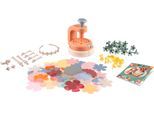 Kreativset SMOBY "Crea Flower Schmuck-Bastelset", bunt, Kreativsets, Kinder, Made in Europe