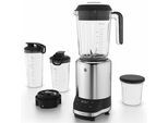WMF Standmixer "KULT Pro Multifunktionsmixer", silber (cromargan matt), B:13,4cm H:39,2cm T:15,7cm, Zerkleinerer