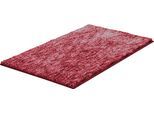 Badematte GRUND "Mirage" Gr. 3, rot (rubin), H:27mm, Polyester, Badematten, Badematte, besonders dichter Flor, Badematte in Melange-Optik