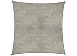 Sonnensegel WINDHAGER "Elba Quadrat", beige, B:360cm T:360cm, Polyethylen, Sonnensegel, 3,6x3,6m, beige