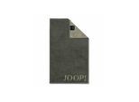 Gästehandtuch JOOP "Gästetuch J Joop Contour 1er Pack" Gr. S, grün (oliv), B:30cm, Obermaterial: 100% Baumwolle CO., Handtücher