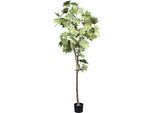 Kunstbaum CREATIV GREEN "Ahornbaum", grün, H:175cm, Kunstpflanzen, mit detailgetreuen Blättern