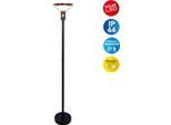 LED Solarleuchte NÄVE "Nora", schwarz, H:139cm Ø:21cm, Leuchten, inkl. Bewegungsmelder, stufenweise dimmbar, H: 139cm, warmweiß