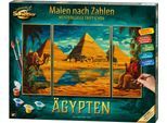 Malen nach Zahlen SCHIPPER "Meisterklasse Triptychon - Ägypten", bunt, Malvorlagen, KinderB:40cm H:50cm, Made in Germany, B:40cm H:50cm
