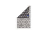 Gästehandtuch VILLEROY & BOCH "Gästetuch Gästetuch Carré 1er Pack" Gr. S, grau, B:30cm, Obermaterial: 100% Baumwolle CO., Handtücher