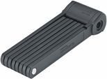 Faltschloss PROPHETE, schwarz, SicherheitsschlösserL:120cm, Stahl, L:120cm