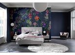 Fototapete MARBURG "Blossom", blau, B:2,12m L:2,7m, Vlies, Tapeten, Blumen moderne Tapete für Wohnzimmer Schlafzimmer Küche