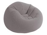 Luftsessel INTEX "Beanless BagÃ¢ Chair", grau, Luftbetten, B/H/L: 104cm x 69cm x 107cm, Vinyl, B:104cm H:69cm L:107cm