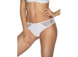 Slip VIANIA "Damen Slip Ava", Damen, Gr. 38, weiß, Stoff, Obermaterial: 77% Polyamid PA. 13% Elasthan EL. 10% Baumwolle CO., Unterhosen Slip