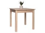 P & B , Sonoma Eiche , Holzwerkstoff , quadratisch , 80x76.5x80 cm , ausziehbar ,