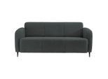 Livetastic , Anthrazit , Textil , 180x76x90 cm , Made in EU , Rücken echt, Armteil links, Armteil rechts , Wohnzimmer, Sofas & Couches, Sofas, 3er Sofas