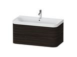 Duravit Möbelwaschtisch Happy D.2 Plus 97,5x49cm, 1 HL, Nussb geb., 2 Schubk. (HP4348O6969)