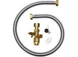 Bosch Anschlussset 63019422 flexibles Leitung und Kappenventil, für externes MAG