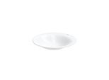 BetteLux Oval Einbauwaschtisch A220000HLW1P 50x50x0,8 cm, Hahnloch und Überlauf, GlasurPlus