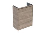 Geberit Renova Compact Waschtisch-Unterschrank 504082JR1 1 Tür, Korpus/Front Nussbaum / Melamin Holzstruktur, Breite 45,7 cm